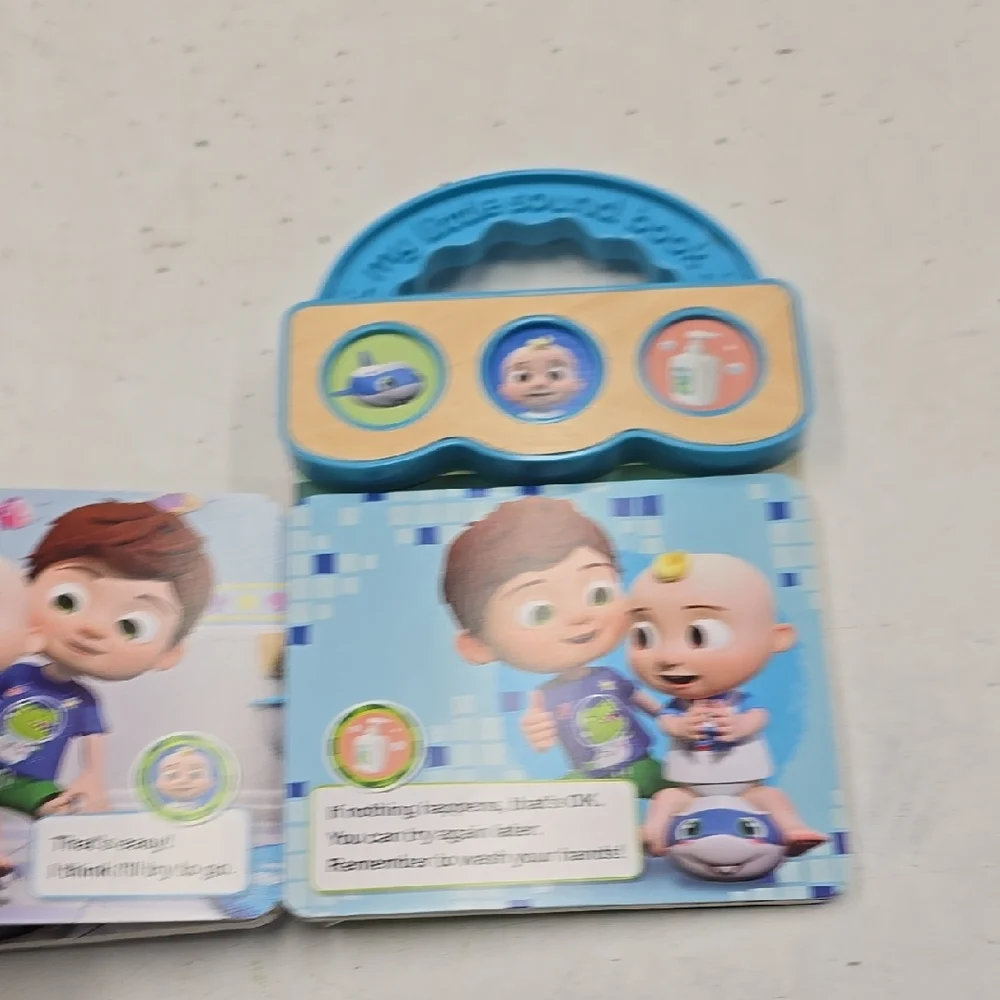 Cocomelon Interactive Blue Learning Book for Potty Training‎